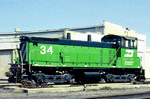 Burlington Northern Railroad SW1500
